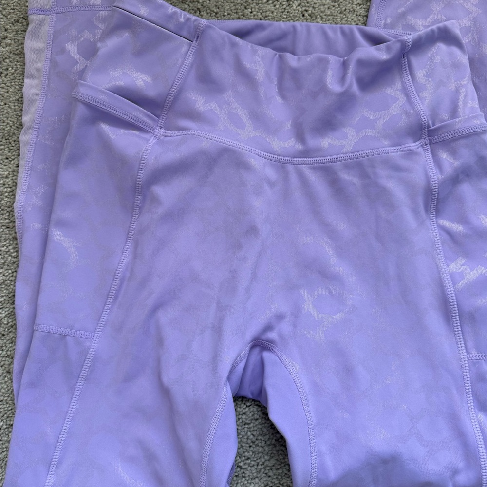 Crowned Athletics Women's Lavender Leggings - Picture 3 of 6